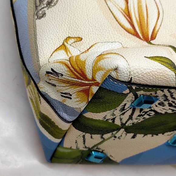 Ferragamo Tote Bag Multi Color PVC 460-080925 - Picture 7 of 9